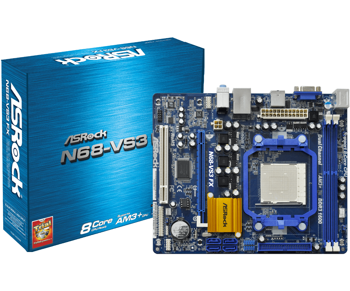 Asrock n68 vs3 ucc bios прошивка